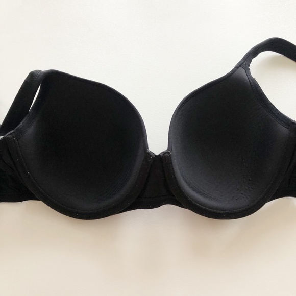 Soma Full Coverage Bra Underwire Back Closure Black Size 32DD - Picture 2 of 4